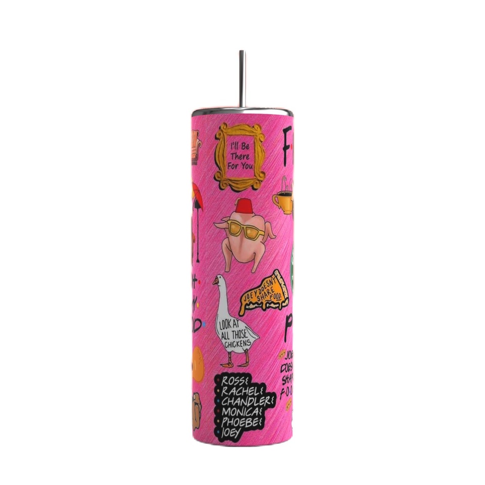 Friends ( The Show ) Pink Tumbler - 20oz - Picture 3 of 4